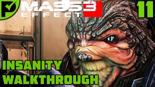 Attican Traverse Krogan amp Rachni  Mass Effect 3 Insanity Walkthrough Ep 11 Legendary Edition [upl. by Konrad]