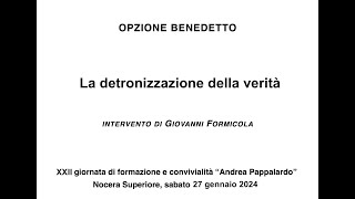 La detronizzazione della verità [upl. by Thacker]