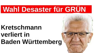 Wahlumfrage Baden Württemberg Prognose Hochrechnung Kretschmann verliert massiv AfD größte Gewinner [upl. by Beaston]