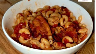 How to make BEST MACARONI amp TOMATOES Recipe in details [upl. by Nessim]