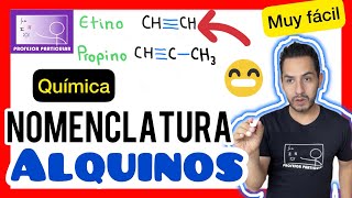 ✅​Nomenclatura ALQUINOS 𝙈𝙪𝙮 𝘽𝙞𝙚𝙣 𝙀𝙭𝙥𝙡𝙞𝙘𝙖𝙙𝙤 😎​🫵​💯​  Química orgánica [upl. by Adihsaar]