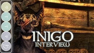 Interview  The Jessa Channel Talks with Gary Hesketh Smartbluecat Creator of INIGO  Skyrim Mod [upl. by Lyle]