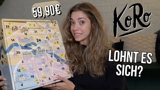 Ich teste den Koro Classic Adventskalender 2022 [upl. by Zehe]