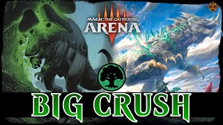 DINOS OP PLZ NERF OMG  MTG Arean  Mono Green Stompy 81 WINS Aggro Ramp Dinosaur Ixalan Standard [upl. by Delwyn163]