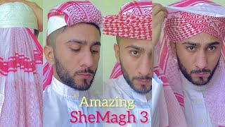 How To Tie SheMagh Amazing SheMagh 3  Ramadan Mubarak  Majid shah [upl. by Nylirrehs670]