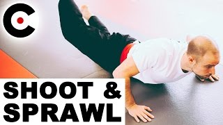 How to Shoot amp Sprawl – Takedowns Basics  Effective Martial Arts [upl. by Lewellen]