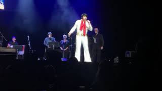 Landon James sings Bridge Over Troubled Water 2021 Tupelo Elvis Festival [upl. by Locin]