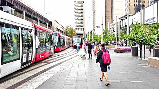 Sydney Walking Tour 🇦🇺 Australia  Circular Quay To Central Railway Station Via Castlereagh Street [upl. by Selinda]