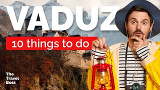 TOP 10 Things to do in Vaduz Liechtenstein 2023 [upl. by Dub417]