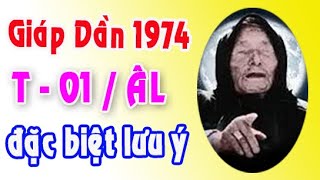 BIẾN ĐỘNG tuổi Giáp Dần 1974 tháng 1 năm 2024 [upl. by Adahs]