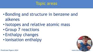 OCR A Level chemistry paper 3 predictions 2024 [upl. by Atiuqahc893]