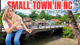 CUTE TOWN near Asheville NC YOU NEED TO SEE [upl. by Eichman32]