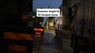 Suasana maghrib Di tempat kerja johorbahru maghrib [upl. by Acsot]