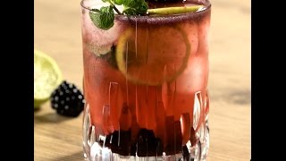 How to Make Blackberry Lemon Gin amp Tonic [upl. by Brander]