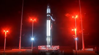 Blastoff Rocket Lab launches US spy satellites from Virginia [upl. by Sedinoel]