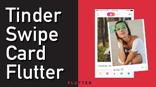 Flutter Tinder like swipe cards using Draggable and Stack Widget [upl. by Adlesirc]