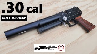 Evanix VIPER 30 cal Review Worlds Most Powerful PCP Pistol SemiAuto Big Bore Air Pistol [upl. by Arquit883]