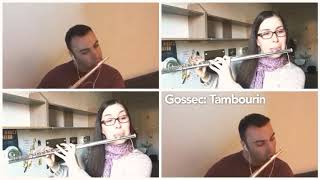 Gossec Tambourin for FLUTE QUARTET [upl. by Abisha387]