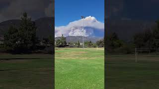 Bridge Fire in SGV Glendora At 3900 Acres [upl. by Athalla]