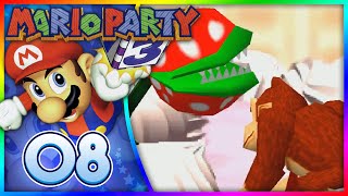 Chomp Out The Last One  Mario Party 1N64  Peachs Birthday Cake Part 4 [upl. by Nryhtak713]