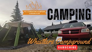 Canada  Camping  Whistlers Campground  Jasper National Park  RovelynLorenzo [upl. by Camus62]