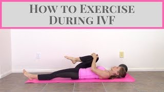 IVF Journey  Exercising during IVF [upl. by Josler]