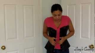 PROBLEMS FASTENING CLOSING YOUR CORSET BUSK  Lucys Corsetry [upl. by Kcirtapnaes990]