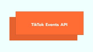 How to set up TikTok Events API Stepbystep guide [upl. by Boak489]