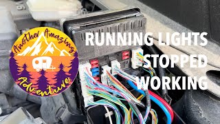 Nissan Pathfinder Trailer Running Lights Stopped Working and Fix [upl. by Peednas]