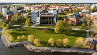 University of Vaasa  Vaasa Finland 🇫🇮  Happiest City of Finland 🌆❤️❤️ [upl. by Jaimie]