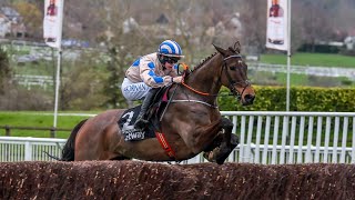 CAPTAIN GUINNESS lands incidentpacked Champion Chase [upl. by Elleinad]