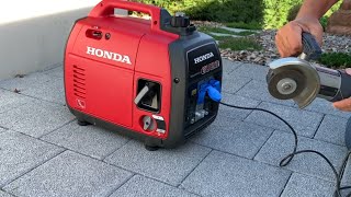 Generator  Stromerzeuger  Notstromaggregat Der Honda EU 22i im Test [upl. by Ross]