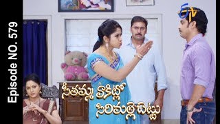 Seethamma Vakitlo Sirimalle Chettu  12th July 2017 Full Episode No 579  ETV Telugu [upl. by Nnaeilsel]