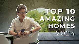 Top 10 Asias Most Beautiful Architecture Homes Must See Tropical Dream Homes House Transformation [upl. by Gerius]