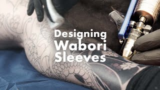 Japanese Wabori Tattoo Sleeve  Process  BTS JPN SUBS [upl. by Yrrah578]