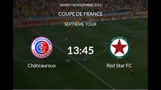 Châteauroux vs Red Star FC [upl. by Anhpad]