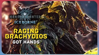 Raging Brachydios got HANDS in MHW Iceborne [upl. by Namharludba]