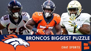 Denver Broncos Breakdown Cracking The BIGGEST Puzzle For 2024 [upl. by Tews138]