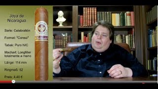 Joya de Nicaragua und Goethe  Zigarrentasting mit Bewertung [upl. by Priscilla726]