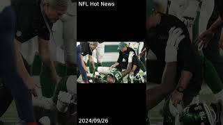 Jets right tackle Morgan Moses has been sidelined rookie Olu Fashanu to fill in for him [upl. by Auric606]