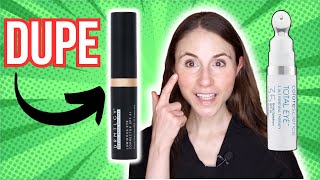 Colorescience Total Eye DUPE DRMTLGY Luminous Eye Corrector SPF 41 Review [upl. by Akcebar539]