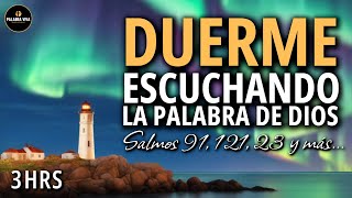 Poderosos Salmos y versículos Bíblicos para Dormir  Biblia Hablada  3 HRS [upl. by Retrac673]