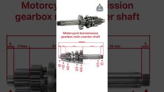 Main Counter Shaft detailsshorts gearbox information [upl. by Elstan]