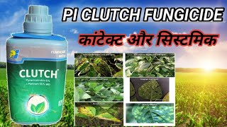 CLUTCH FUNGICIDE पीआई इंडस्ट्रीज क्लच पाइराक्लोस्ट्रोबिन 5मेटिराम 55 फफूंदनाशक [upl. by Sperry]