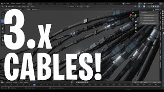 Free Blender Cable Addon  Insanely Awesome [upl. by Ostap]