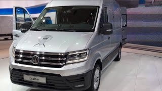 Volkswagen Crafter 2017 In detail review walkaround Interior Exterior [upl. by Winstonn]