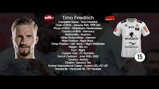 Timo Friedrich  Chapter II  Right Back 98 🇦🇹🇩🇪 [upl. by Kcoj]