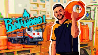 SIMULADOR DE REPARTIR BUTANO 🚚  BUTANOOO Simulator [upl. by Hyacinthie]