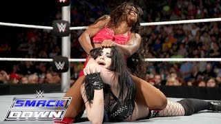 Paige vs Naomi  SmackDown May 28 2015 [upl. by Eiramyma]