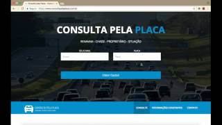 Consultar Chassi no Detran BA [upl. by Airet]